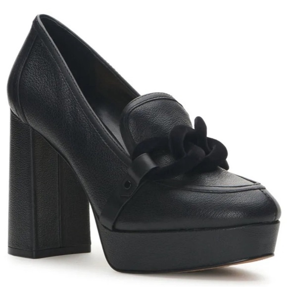 Vince Camuto Gathie Heeled Loafer - Picture 1 of 8